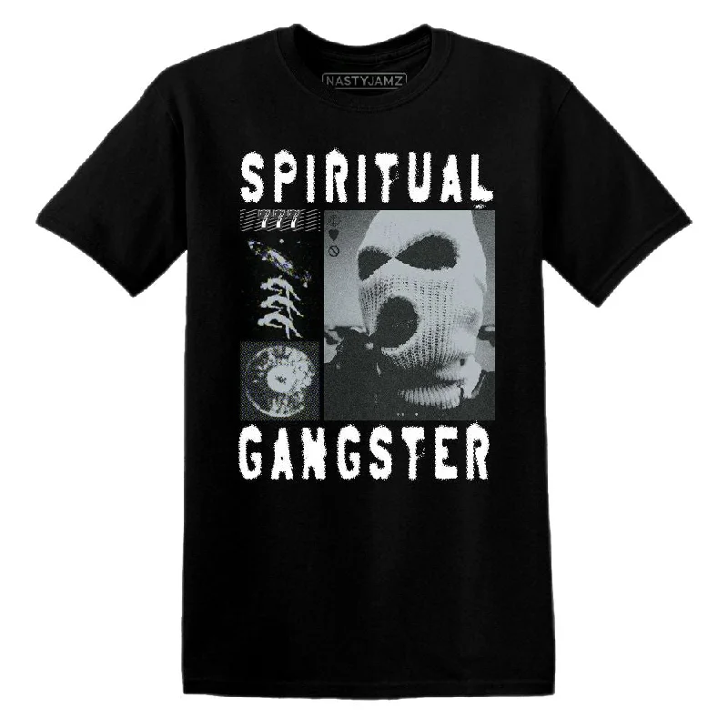 Trendy Unisex Wolf Grey 12s NastyJamz T-Shirt Match Spiritual Gangster