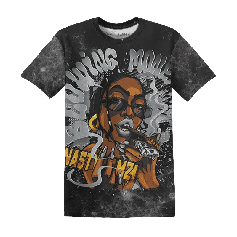 Minimalist Unisex Wardrobe Must-Haves NastyJamz Wolf Grey 12s T-Shirt Match Blowing Money Fast Girl All-Over Print Minimalist Unisex Wardrobe Must-Haves NastyJamz Wolf Grey 12s T-Shirt Match Blowing Money Fast Girl All-Over Print