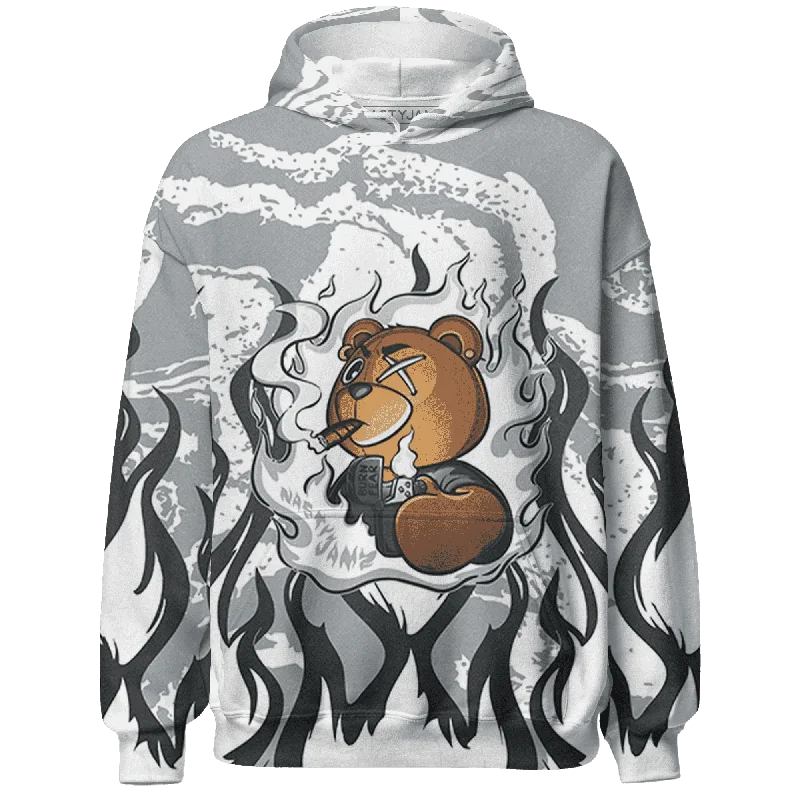 Elegant And Minimal Gender-Free Clothing Playful Fashion Offers NastyJamz Wolf Grey 1s Hoodie Match BER Burn Fear All-Over Print Elegant And Minimal Gender-Free Clothing Playful Fashion Offers NastyJamz Wolf Grey 1s Hoodie Match BER Burn Fear All-Over Print