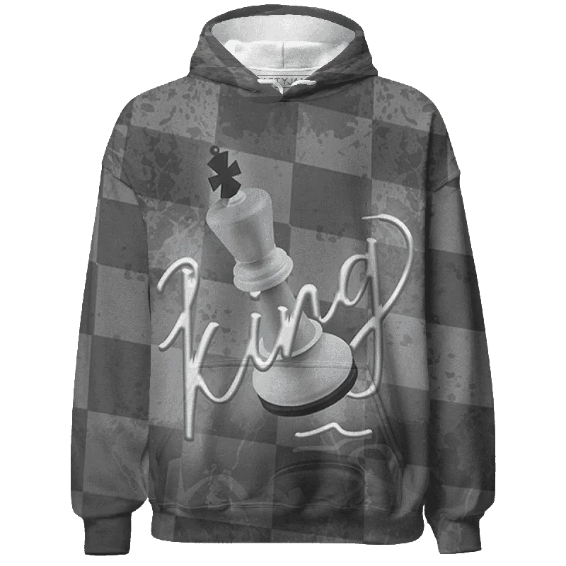 Versatile Gender-Free Wardrobe Essentials Feminine Style Promotions NastyJamz Wolf Grey 1s Hoodie Match Black King All-Over Print Versatile Gender-Free Wardrobe Essentials Feminine Style Promotions NastyJamz Wolf Grey 1s Hoodie Match Black King All-Over Print