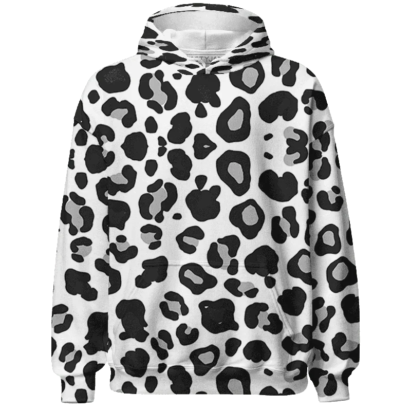 Modern Unisex Wardrobe Staples Stylish Looks NastyJamz Wolf Grey 1s Hoodie Match Leopard Pattern All-Over Print Modern Unisex Wardrobe Staples Stylish Looks NastyJamz Wolf Grey 1s Hoodie Match Leopard Pattern All-Over Print