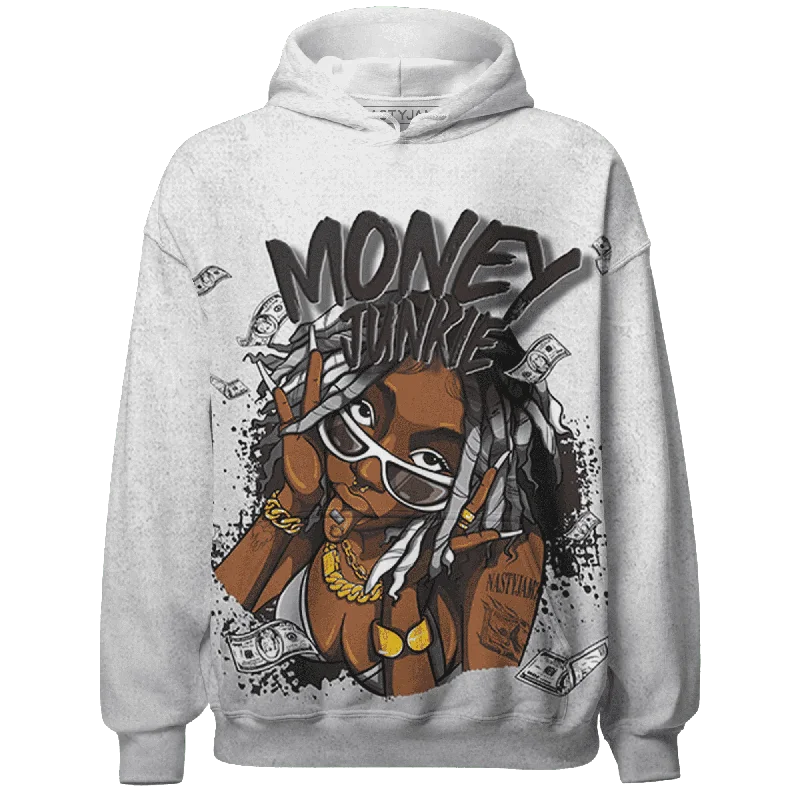 Sustainable Gender-Neutral Apparel Urban Style Promotions NastyJamz Wolf Grey 1s Hoodie Match Money Junkie All-Over Print Sustainable Gender-Neutral Apparel Urban Style Promotions NastyJamz Wolf Grey 1s Hoodie Match Money Junkie All-Over Print