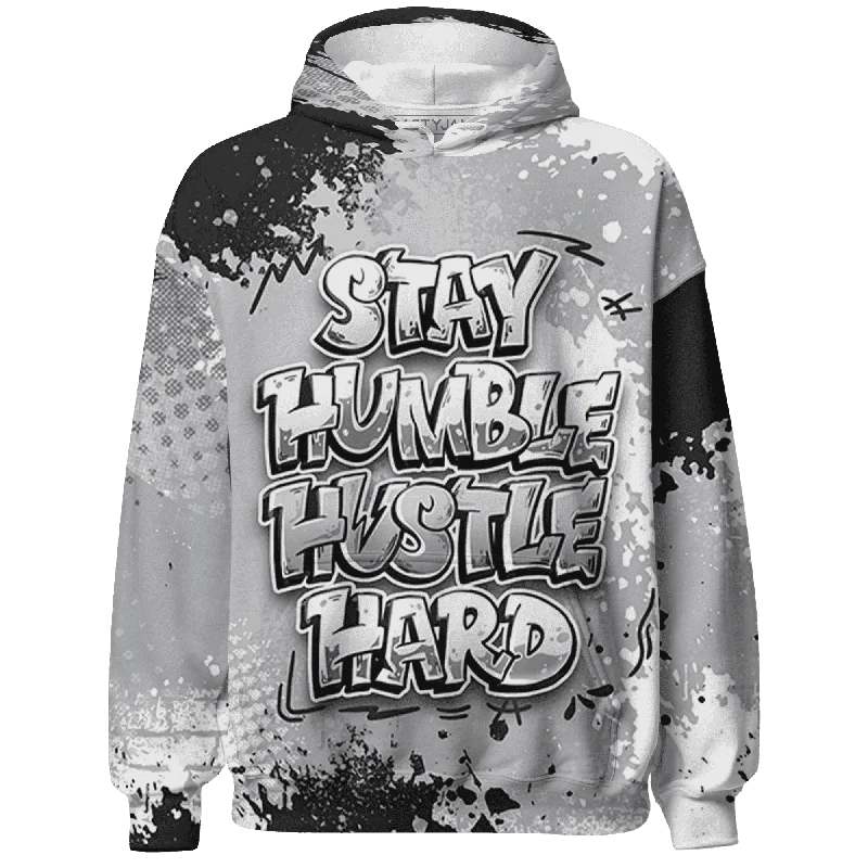 Fashion-Forward Gender-Neutral Outerwear Weekend Exclusive NastyJamz Wolf Grey 1s Hoodie Match Stay Humble Hustle Hard All-Over Print Fashion-Forward Gender-Neutral Outerwear Weekend Exclusive NastyJamz Wolf Grey 1s Hoodie Match Stay Humble Hustle Hard All-Over Print