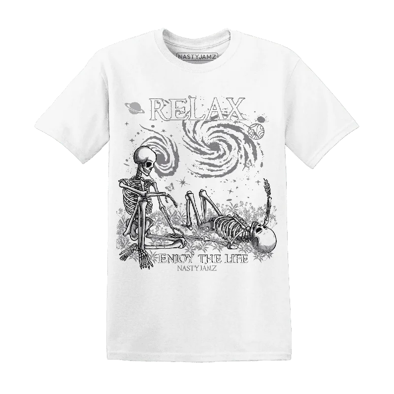 Casual Yet Sophisticated Unisex Fashion Wolf Grey 1s NastyJamz T-Shirt Match Relax