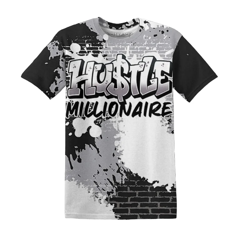 Minimalist Unisex Fashion Essentials NastyJamz Wolf Grey 1s T-Shirt Match Hustle Millionaire All-Over Print Minimalist Unisex Fashion Essentials NastyJamz Wolf Grey 1s T-Shirt Match Hustle Millionaire All-Over Print